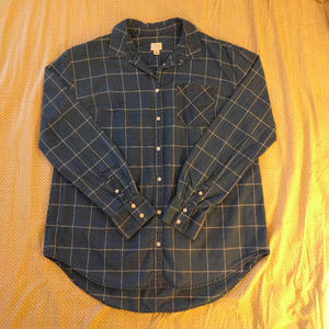 Lightweight Windowpane Shirt - Large EUC